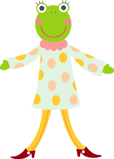 庚壬塾の正式キャラクター ケロ子