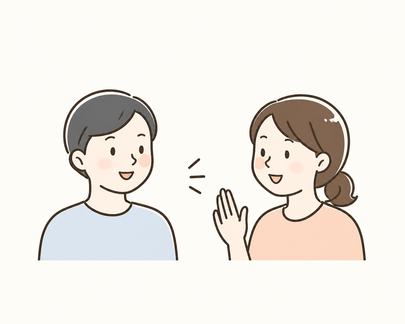 希望や通い方を相談する様子